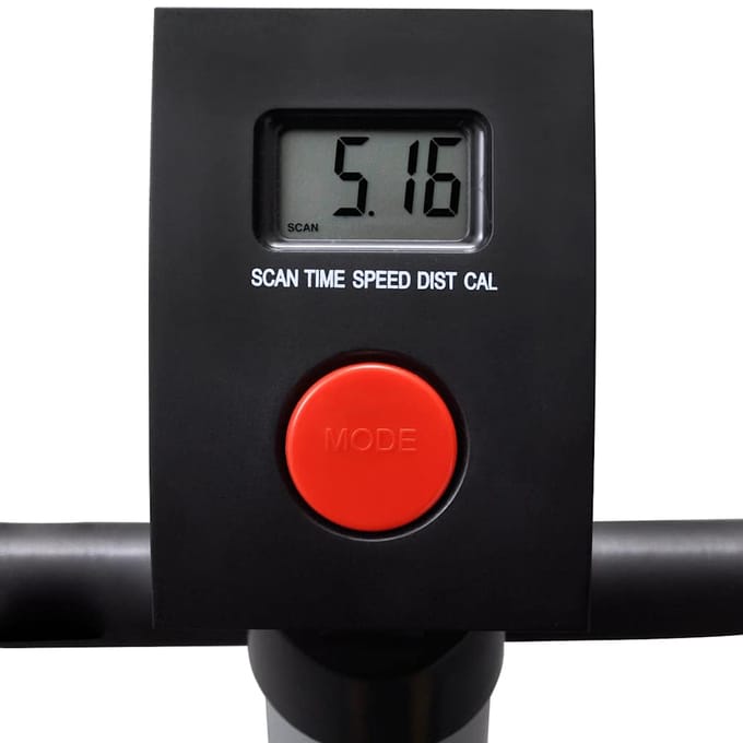 vidaXL - Hometrainer - met - zadel