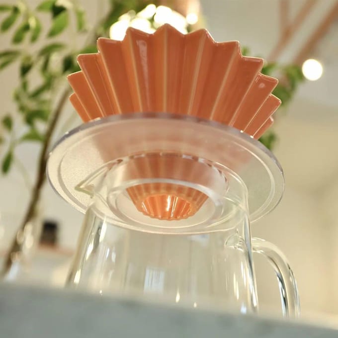 Pour Over Koffie Druppelaar Stand Houder Koffiefilter Herbruikbare Papierloze Enkele Kop Koffiezetapparaat Hars Koffie Druppelaar Houders white