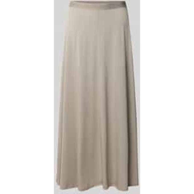 loose fit midi-rok van mix van katoen en lyocell model 'ILENIAA LARAA'