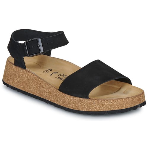 Sandalen met sleehak Papillio Glenda LENB Black