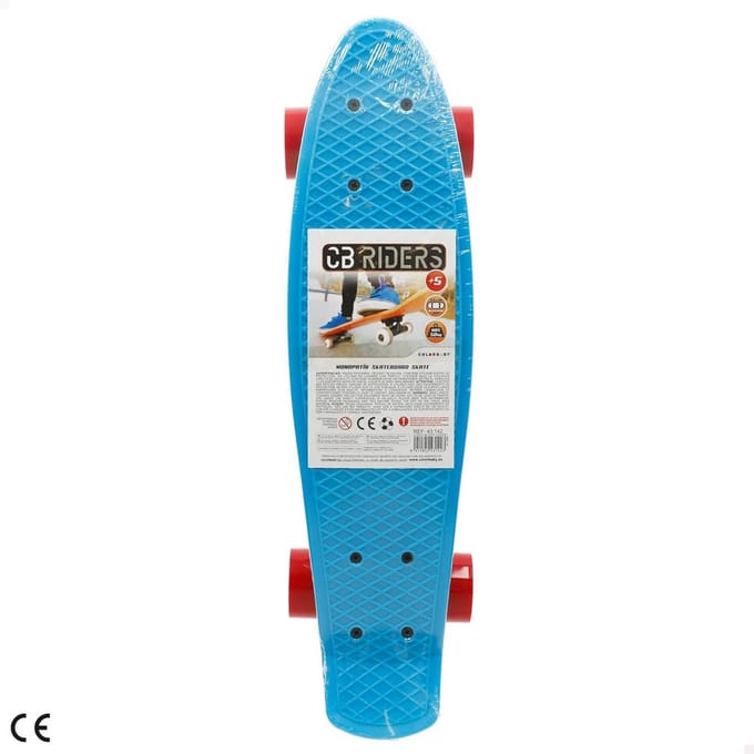 Beginners Skateboard Blauw - Volledig Longboard voor Tricks en Stadsvervoer