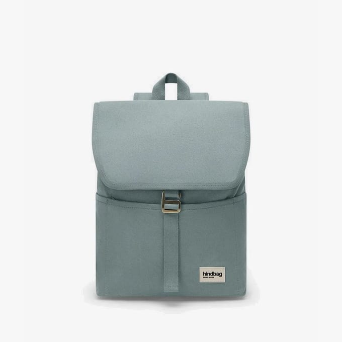 Hindbag rugtas Gustave - mint - Biologisch GOTS katoen