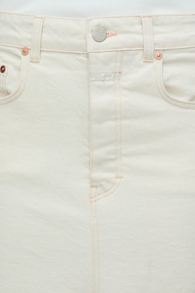 Closed Low Waist Skirt Ivory Größe: W26 | Midiröcke Outlet | Damen | Weiß