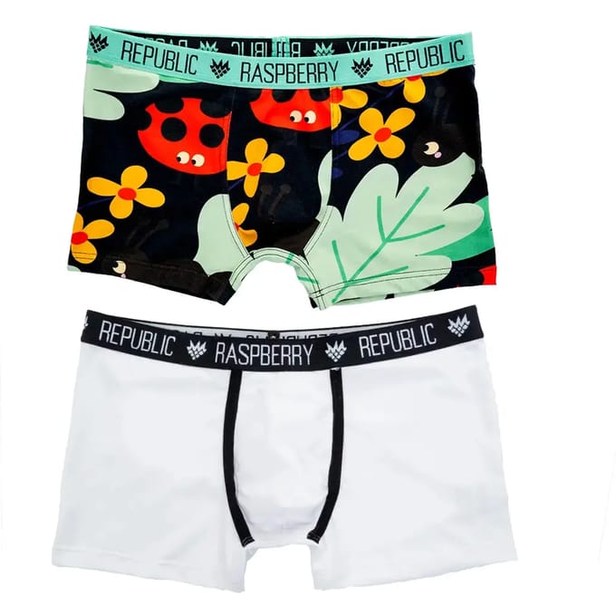 Kinderboxershorts Raspberry Republic (x2)