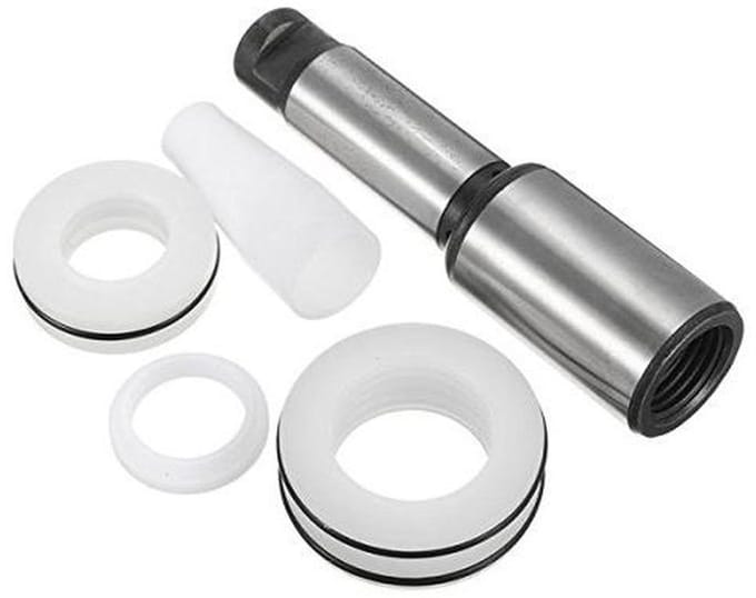 Zuigerstang Reparatie Kit - Afdichtring Set - Schoonmaak Apparaat Onderhoud - Metaal Constructie - Standaard Onderdeel - Zilver