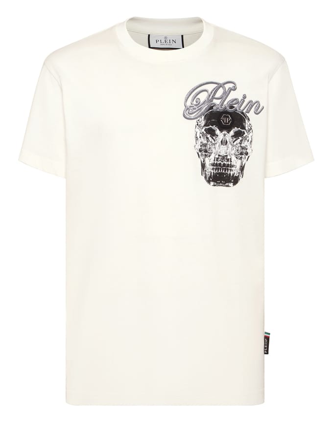 T-Shirt Ronde Hals Ss Skull