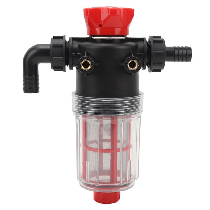 Waterpomp Zeef Filter met 60 Mesh RVS Filtergaas Hoge Doorstroming Pijpleidingfilter
