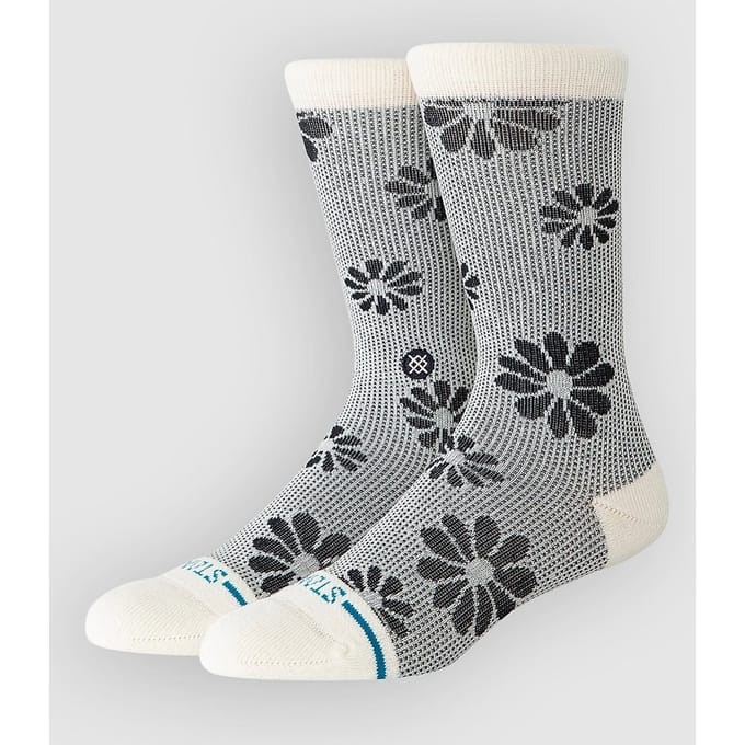 Stance Floral Stitch Crew Sokken patroon