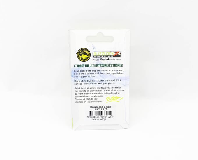 Tackle Tactics TT Buzzlockz Klein 4/0 2/pak (6122)