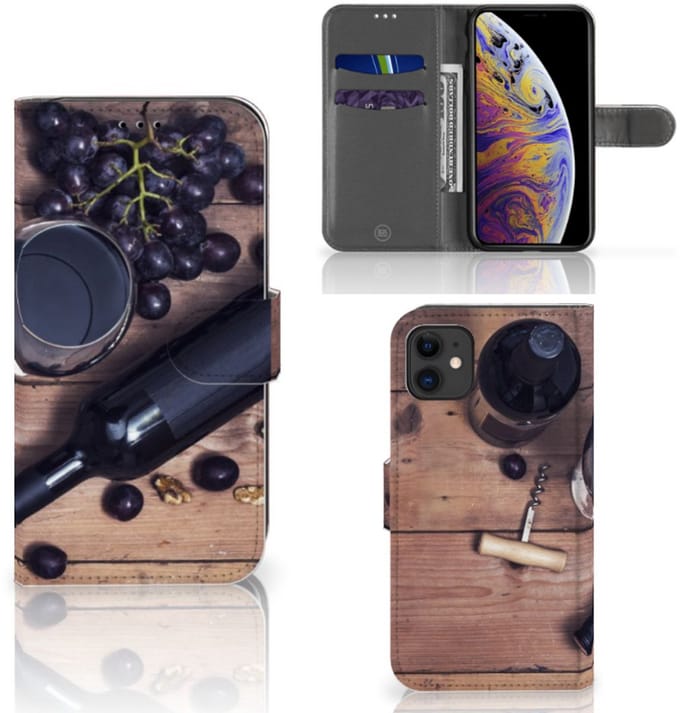 Apple iPhone 11 Book Cover Wijn