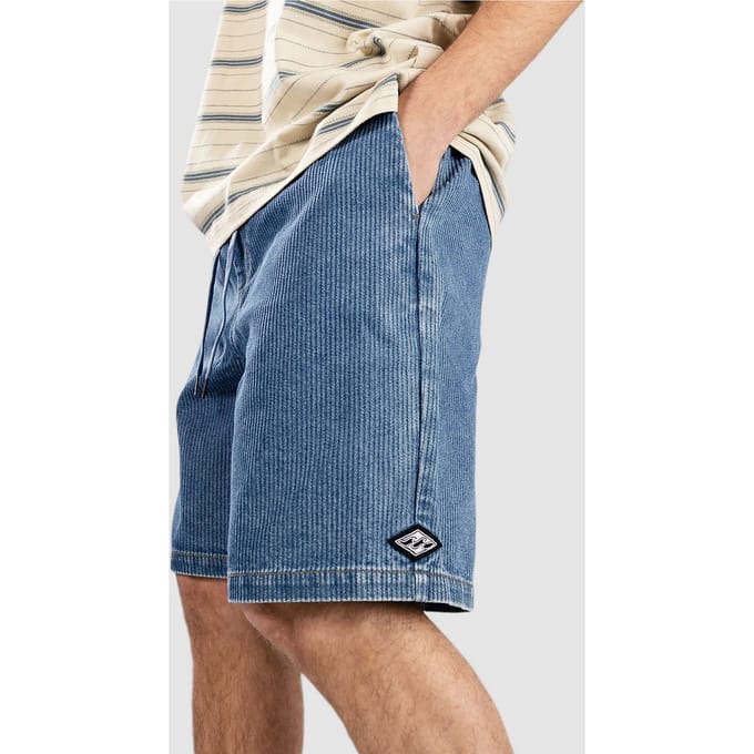 Billabong Larry Cord Denim Korte Broek blauw