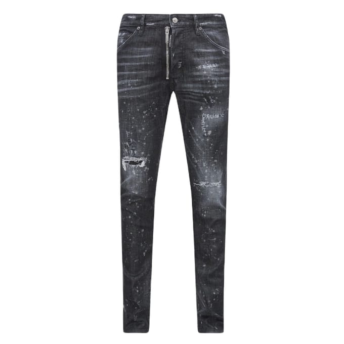Dsquared2 Cool Guy Fit Zwarte Spijkerbroek