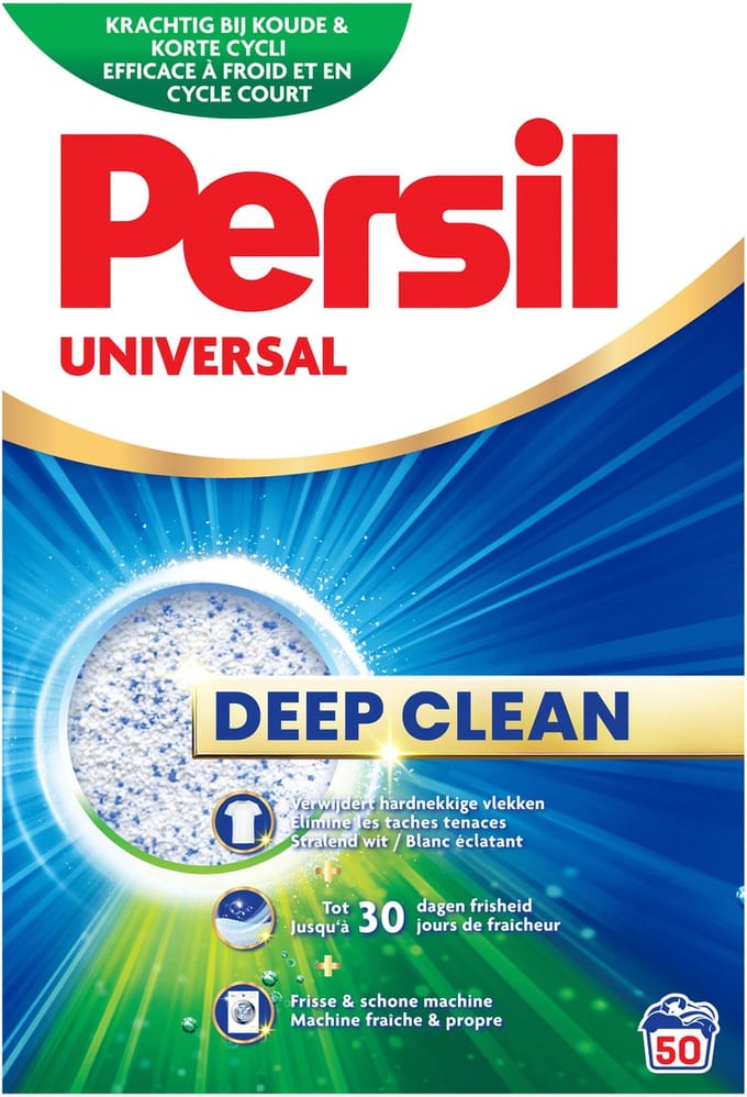 Persil Wasmiddel - Waspoeder - Powder Universal - Witte & Gekleurde Was - 50 Wasbeurten - Grootverpakking