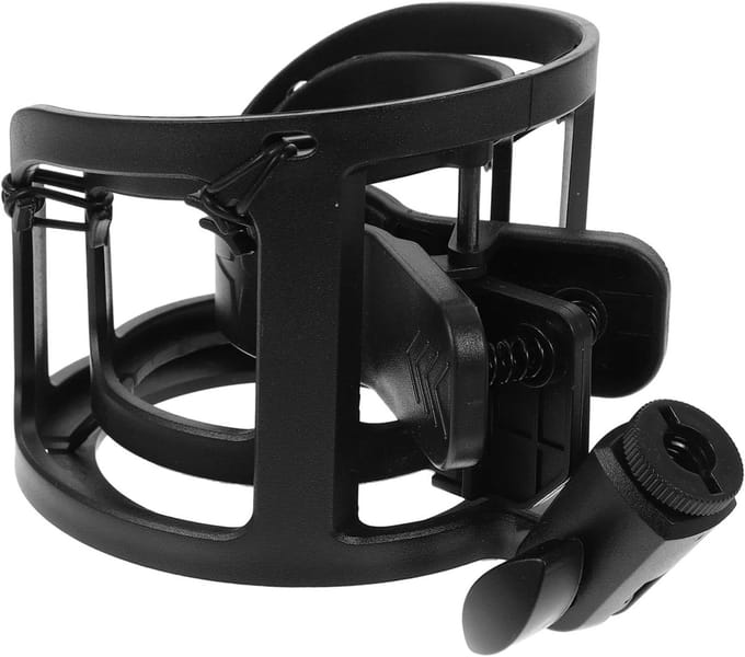 Microfoon Clips - Microfoonhouders Microfoonbevestiging - Muziek Opnemen - Universele Condensator - 4 Stuks - Zwart