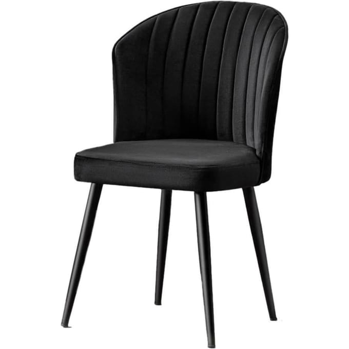 Set van 2 eetkamerstoelen Rubi velvet | Atelier Del Sofa
