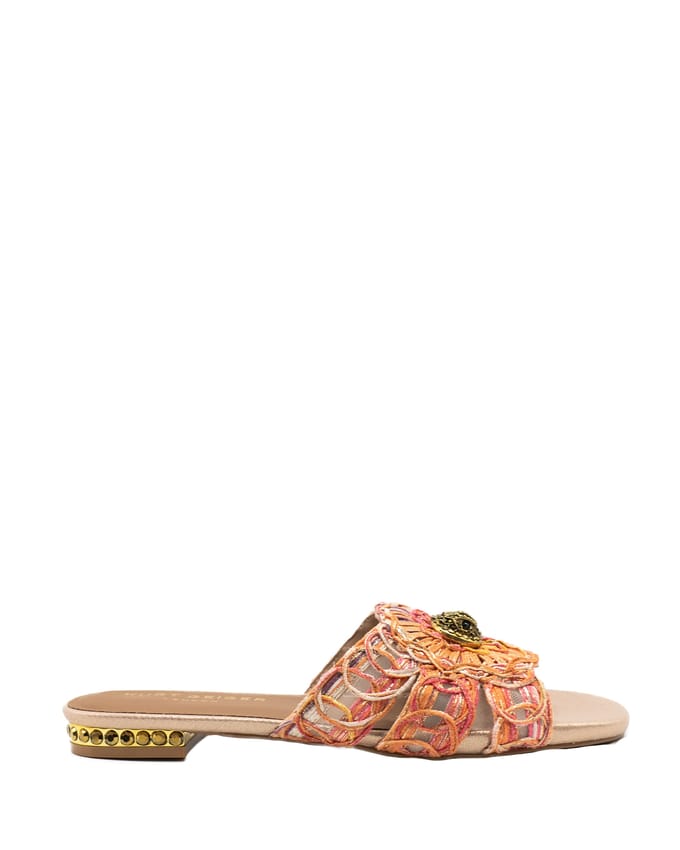 Kurt Geiger Chelsea woven flat sandaal