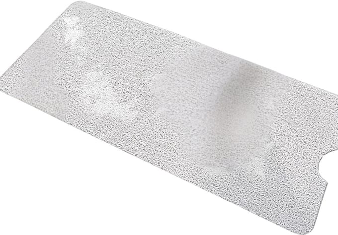 DnA® Douchemat Antislip Voor Douche - Douchemat - Antislipmat Douche - Wit - 100cm x 40cm x 1cm