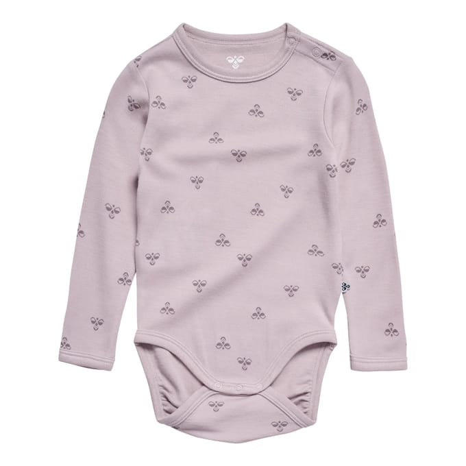 Baby romper met lange mouwen Hummel
