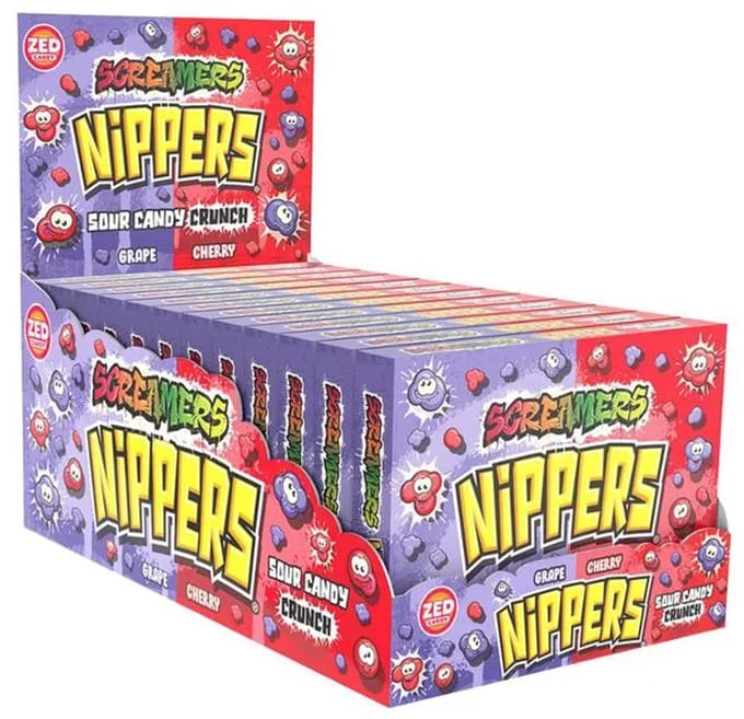 Nippers grape & cherry pocket (50g x16 stuks)