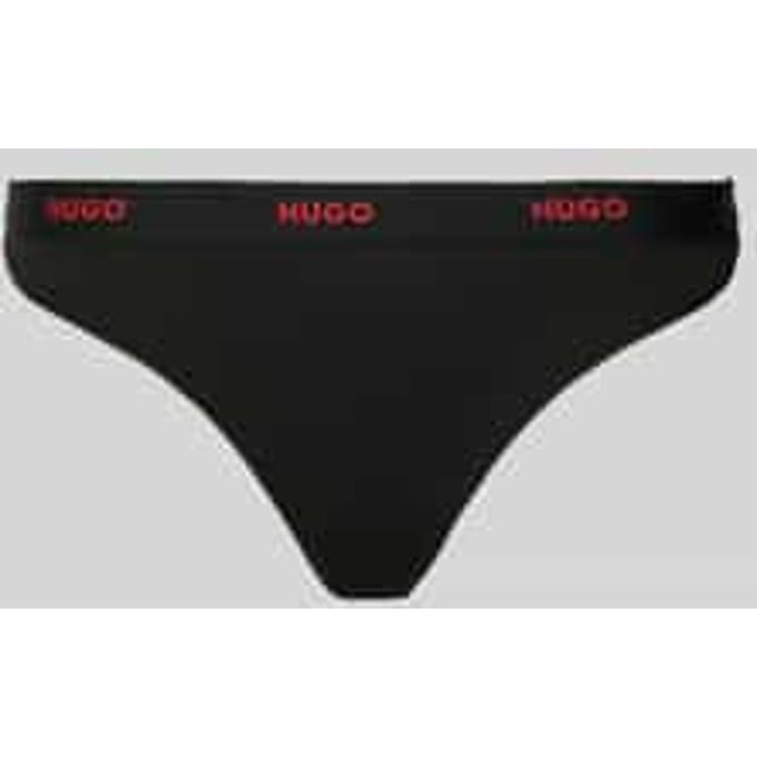 Dames Elastische Katoenen String met Logo 50557101