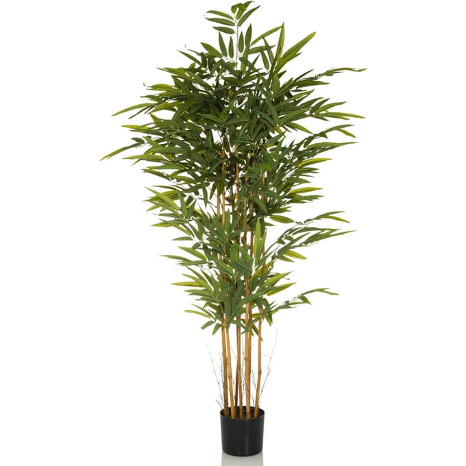 Kunstplant/kunstboom BAMBUS II 150 cm groen hjh OFFICE