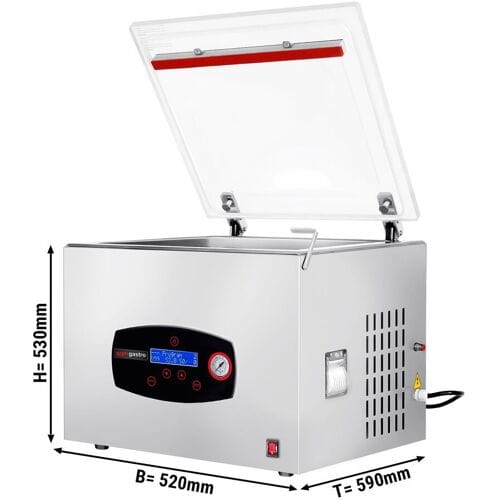 GGM Gastro Kammer-Vakuumiergerät - 8m³/h - 450 Watt - Digital