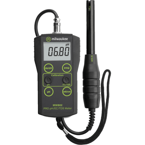 Milwaukee MW802 PRO 3-in-1 - pH / EC / TDS Combo meter