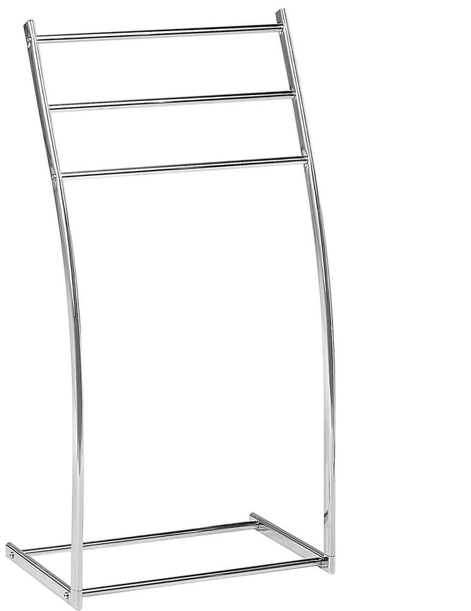 AMBIL - Handdoekrek - Zilver - Staal