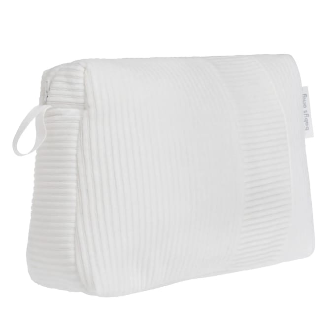Baby's Only Baby toilettas - Luieretui Sense - Wit - 25x10x20 cm - Met ritssluiting