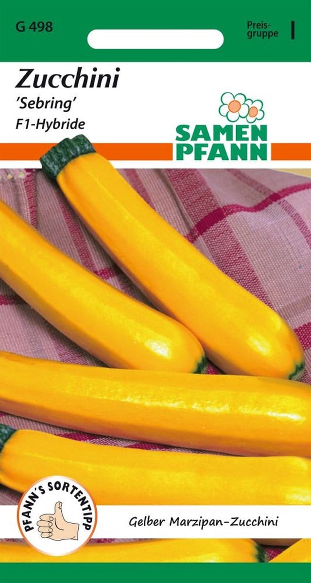 Courgette, Sebring F1 - Groentezaden, courgettezaden
