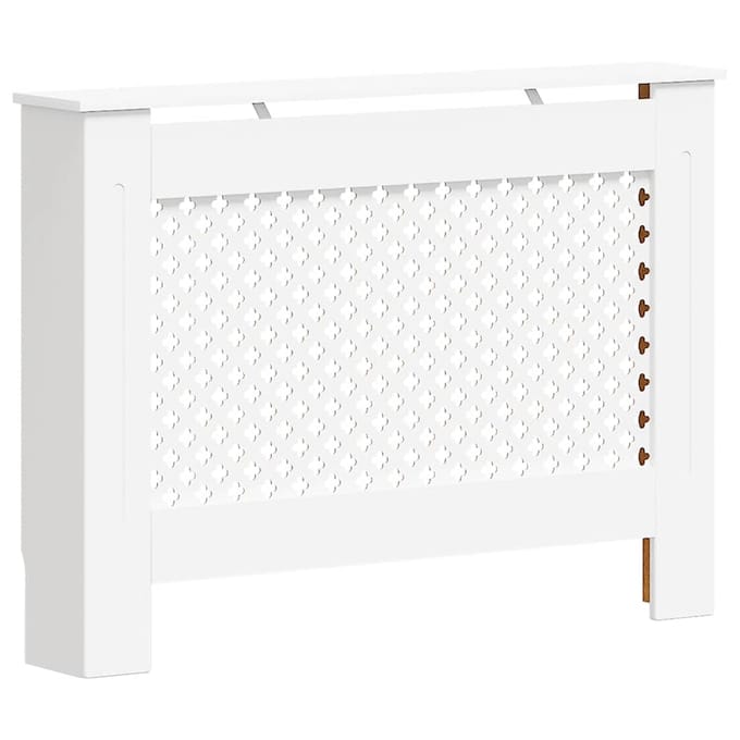 vidaXL Radiatorafdekking Wit 112x19x81,5 cm MDF