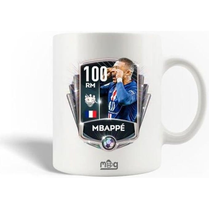 mok - Paris Saint Germain - Kylian Mbappé - Keramiek - 30 cl - Vaatwasmachinebestendig