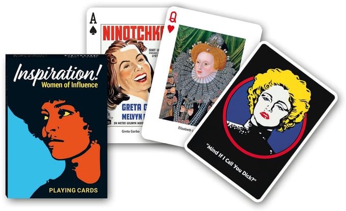 Piatnik inspiratie! Invloedrijke Vrouwen Speelkaarten - Single Deck.