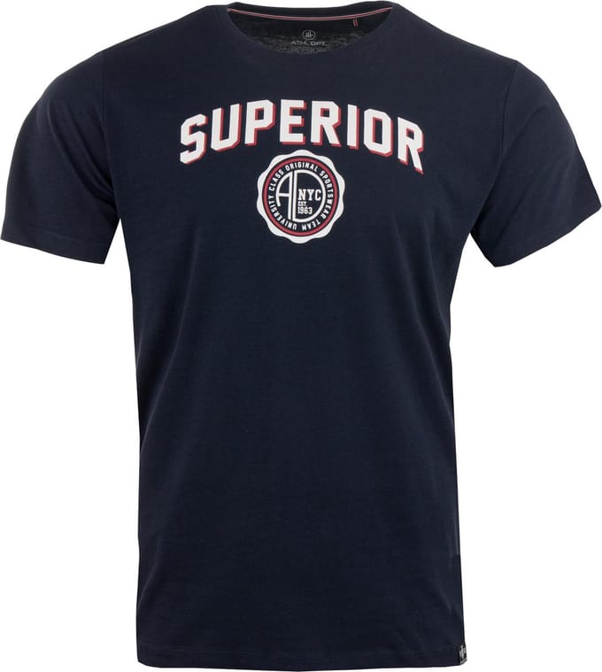 Heren T-shirt Athl. Dpt Ducio marineblauw - S