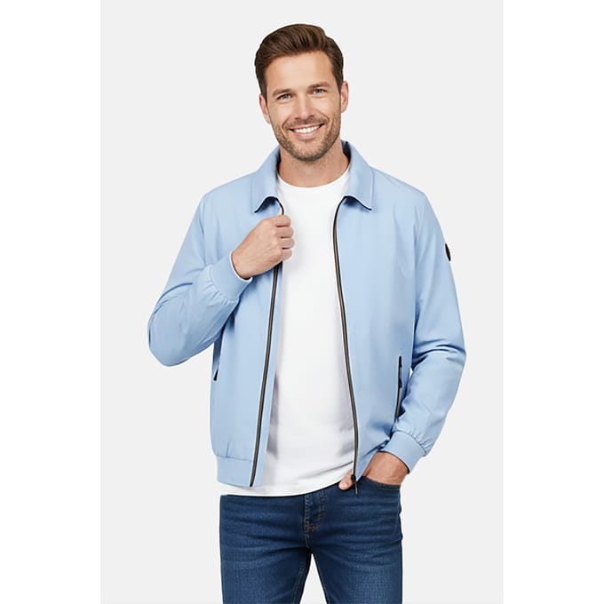 Cars Jeans Ysak Nylon Grey Blue Größe: M | Bomberjacken Outlet | Herren | Blau