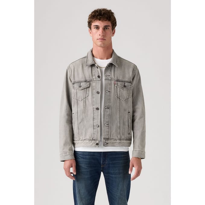 Levi's Trucker Jacket Grey Taglia: M | Giacche di jeans Outlet | Uomo | Grigio