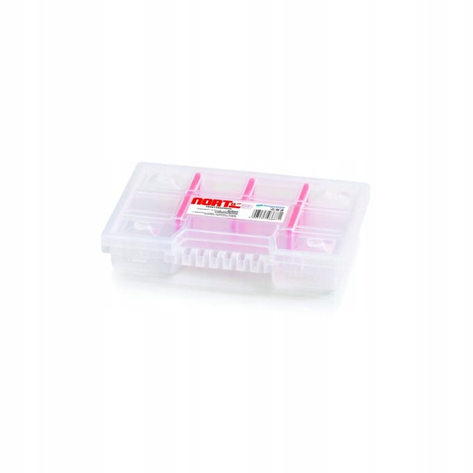 Transparante Organizer met Deksel - 19,5 x 15,5 x 3,5 cm