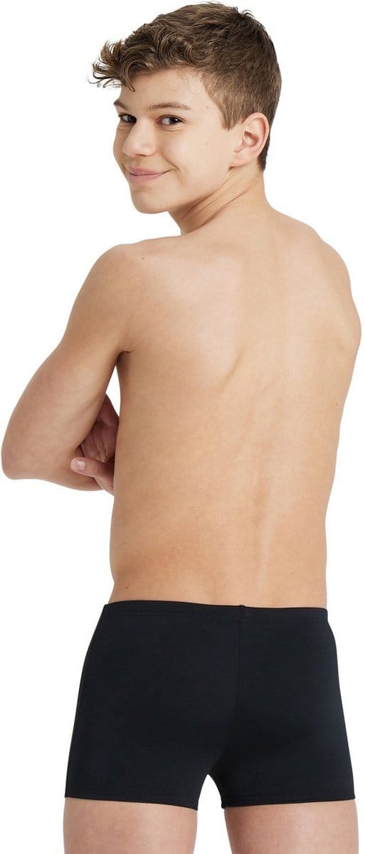 ARENA | B Team Swim Short Solid black-white (Maat - 8-9)