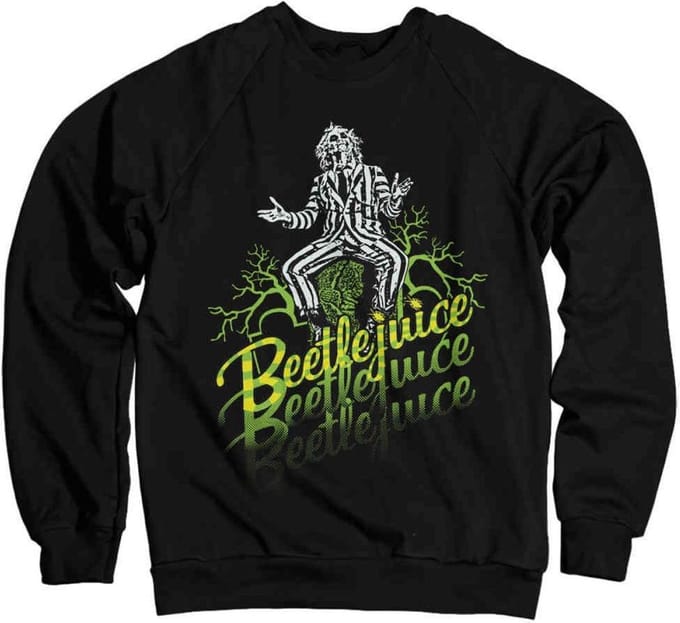 Beetlejuice Sweater/trui -L- Beetlejuice Zwart