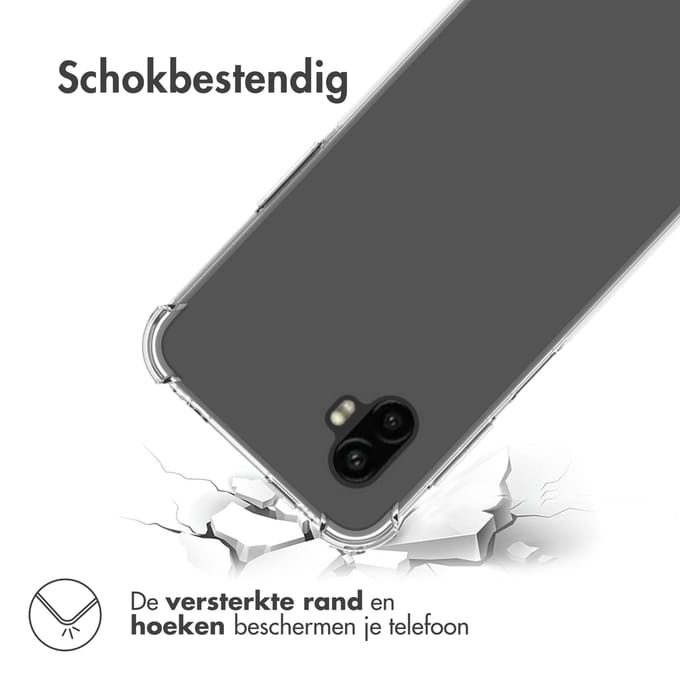 imoshion Hoesje - Geschikt voor Samsung Galaxy Xcover 6 Pro - Shockproof Case - Transparant