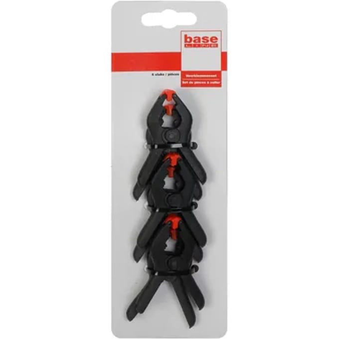 Baseline Veerklemmenset 60mm – 6 Stuks
