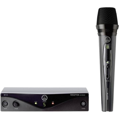 Draadloze microfoonset AKG PW45 Zendmethode:Radiografisch Incl. klem