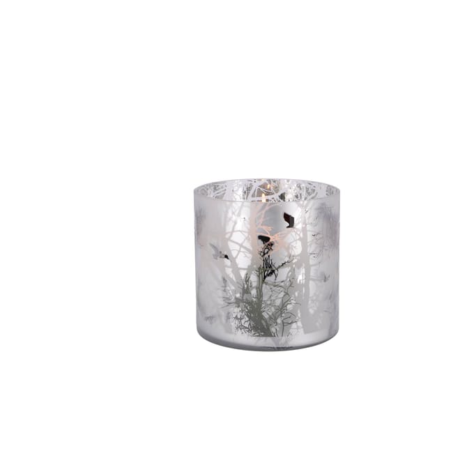 Ptmd theelichthouder winty white xl 15 cm