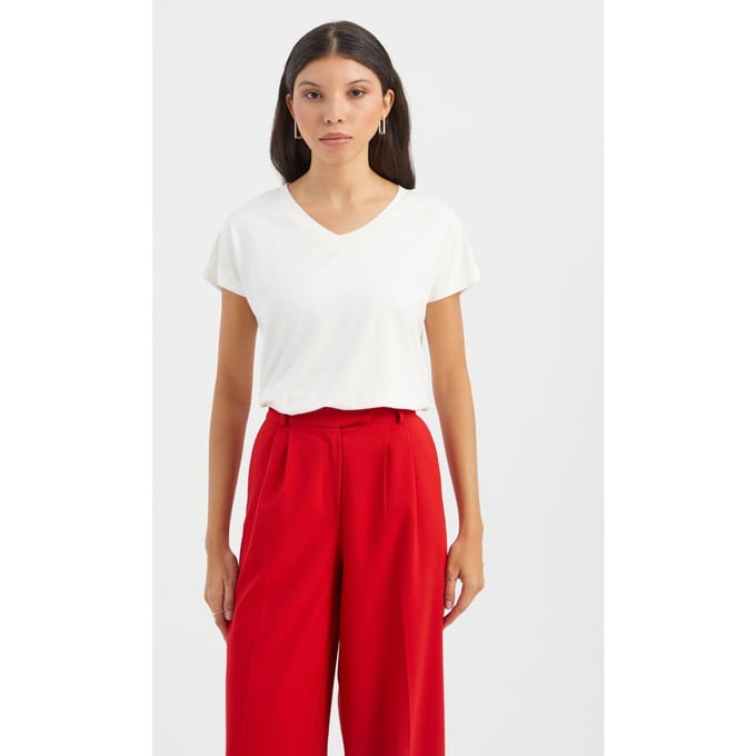 Scoop Necks Relaxed T-shirt