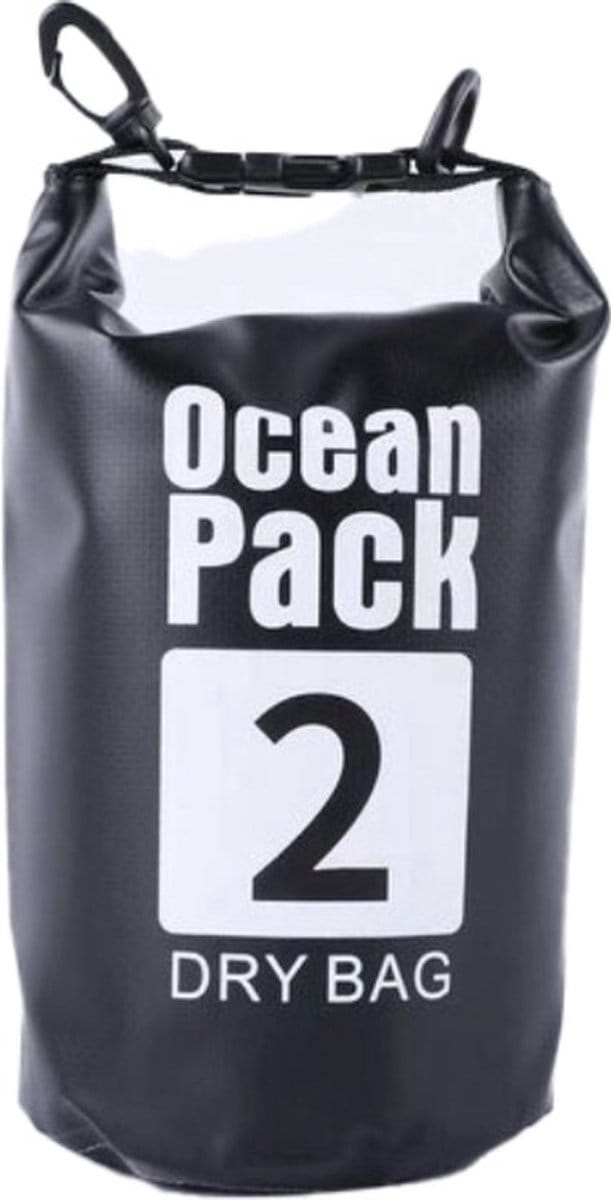 Nixnix® - Waterdichte Tas - Dry bag - 2L - Zwart - Ocean Pack