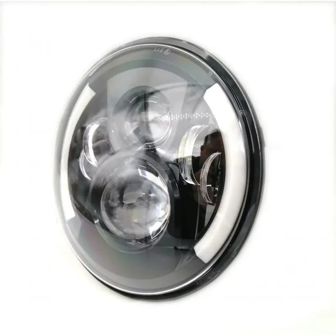Motorfiets LED koplampen en richtingaanwijzers Brazoline Ring Custom