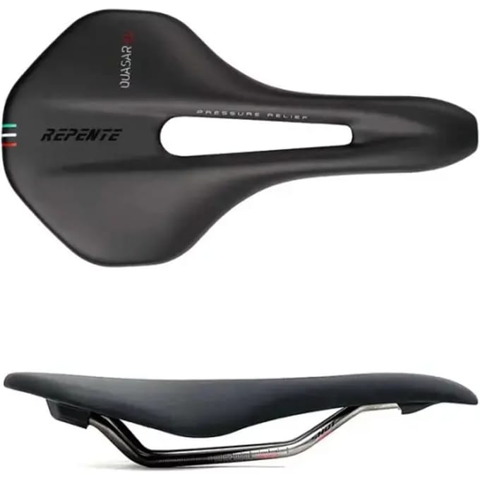 Repente Quasar 2.0 304 Zadel Zilver 142 mm