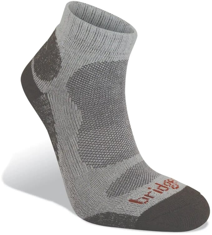 Bridgedale Heren Wandelsokken Sneaker Bamboo Grijs
