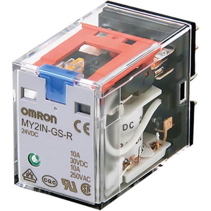 Omron MY2 8-Pin DPDT Relais Met LED Indicatoren - MY2 5736E