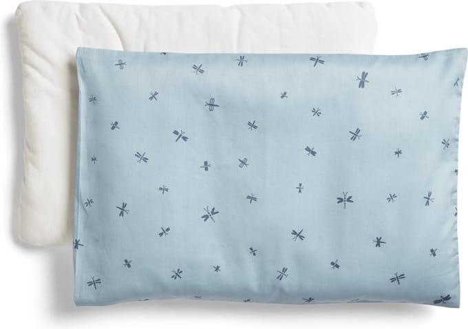 Ergopouch Slaapkussen met kussensloop - Hoofdkussen kind - Slaapkussen - Organisch kinderkussen - Dragonflies